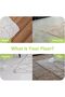 Heavy Duty Non-Slip Rug Corner Pads (Azonee) - 4 Pack Self-Adhesive Carpet Grippers - 5