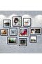 5-Pack 5x7 Photo Frame Set - Black, Wall & Tabletop with Mat