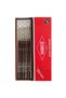 110 Sable Hair Watercolor and Acrylic Paint Brush, Gold, Miniature-No:4 - 3
