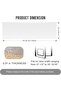 8.2Ft Cat Carpet Protector, Heavy Duty Clear PVC Pets Scratch Stopper - 7