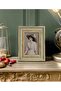 Antique Line Picture Frame 5x7 Green (Green & Gold, 5x7) - 6