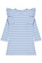Striped Dress for Ages 2-5 - Blue 3-4 Years