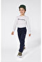 Rib Cuff Pants Children's Navy Blue Sweatpants - 307330-Bs501