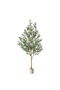 152cm (5ft) Artificial Olive Tree Stable Base Faux Olives Dust-Repellent Living Room Patio. - 3
