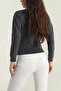 Women's Stretch Fabric Boat Neck Modal Fabric Blouse - 4