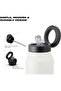 750ml Stainless Steel Water Bottle with Magnetic MagSafe Lid (White) - 8