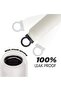 750ml Stainless Steel Water Bottle with Magnetic MagSafe Lid (White) - 5