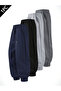Unisex 4-Piece Elastic Sweatpants Plus Size