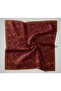 Viscose Velora Scarf Caramel-Purple Toned Patterned with a Strong Sense of Style and Non-Slip Feature 90X90 - 5