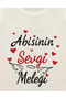 Unisex Baby Cream Bodysuit with the Inscription'Angel of Love' and Snap Fasteners - 2