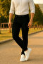 بنطلون جينز أسود من تريند قصة ضيقة للرجال - 5
