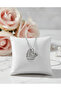 Zircon Stone Interlocking Heart Figured Steel Necklace - Non-Tarnish Waterproof - 3