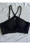 Gym Halterneck Sports Bra Bustier Top - 2