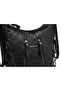 Barcelona Daily Medium Size Zipper Detailed Multi-Pocket Women's Shoulder and Backpack Dark Beige - 8