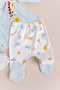 Giraffe Themed 5 Piece Baby Boy Hospital Outlet Baby Set - 4