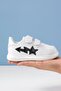 Shooting Star Printed Velcro Female Child Sneakers - 3