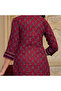 Maroon Viscose Cotton Salwar Kameez Set - ALV1253 | Maroon-Size:S-36-Inches - 6