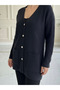 Tri̇ko Yumoş Knitwear Cardigan / Black - 2