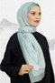 Premium Lux Original Monogram Shawl (Silk Voile, High Quality, Lightweight, Casual, Stylish, Testure Clothing) - 6