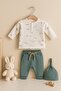 100% Organic Cotton 3-Piece Baby Set