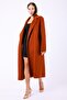 Orange Genuine Cashmere Coat - 2