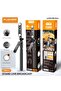 Live P9 Pro 360° Adjustable Desktop Microphone Stand with Phone Holder & Ring Light Mount