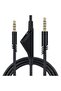 كابل صوت بديل AUX لجهاز Astro A10/A40/A30/A40TR/A50 – ستيريو ثلاثي الأبعاد OFC، قابل للتعديل