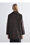Peak New Season Jacket Collar Leopard Pattern Women's Fur Coat - 5
