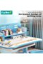 Enlarged Kids Table and Chair Set, Children's Reading Study Activity Desk, Ergonomic Toddler Chairs - 5