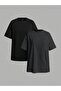 2-Piece Unisex Oversized T-Shirt