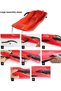 Outdoor Sports Plastic Skiing Boards Sled Luge Snow Grass Sand Board Ski Pad Snowboard With Rope - 7