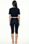Women's Modal Capri Leggings - 4