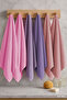 6-Piece Softtouch Hand and Face Bath Towel Set 50X90 cm