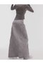 Skirt, Gray - 2