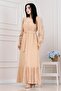 Robal Sahra Hijab Dress-Cream - 2