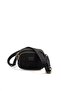 Black - Black Suede Women's Crossbody Bag Sp1111 - 5