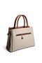 Beige - Tan Wicker Women's Handbag Sp1264 - 4
