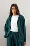 Emerald 3 Thread Basic Cardigan