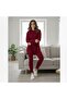 Hooded Blouse and Pants Two-Piece Set- Meloni Cut - 2