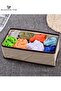 4 Pcs, Small Clothing Storage Box, Non-Woven Cardboard, Foldable Divider, Can Be Classified And Stor - 3