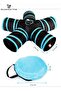 Pet Tunnel, 5 Exits, Can Be Used For Multiple Pets To Play, Foldable, Easy To Carry - 2