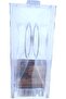 Acrylic Ladies Handbag with Flower Holder, Transparent Fashion Purse, Elegant Party and Evening Bag - 2
