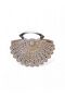 Women's Fan-Shaped Hand-Knitted Handbag - 3