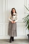 Patterned Chiffon Skirt - 4