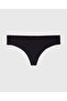Thong Panty with Vanishing Trim in Tuxedo Black - 4
