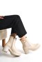 Nvl 535 Belt Detailed Thick Heeled Boots - 3