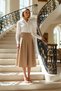 Women's High Waist Pleated Maxi Skirt Functional Durable Quality Comfortable Aesthetic Premium Stylish - 3