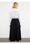Women's Collar Sleeve Mold Fabric Detailed Vest Functional Durable Quality Comfortable Aesthetic Stylish - 6