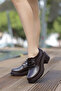 Jvl 023 Lace-Up Thick Heeled Loafer - 2