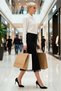 Women's Midi Knitted Skirt Straight Fit Lace Detail Functional Durable Quality Comfortable Sport - 4